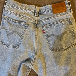 Levi Wedgie Straight Jeans